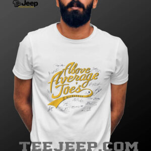 Official Milwaukee Brewers Baseball MLB The Above Average Joes Signatures t shirt