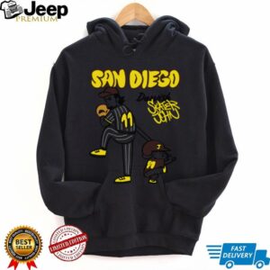 Official Mlb Store San Diego Padres Snoopy Ride Darvish Skater John Hoodie