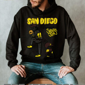 Official Mlb Store San Diego Padres Snoopy Ride Darvish Skater John Hoodie