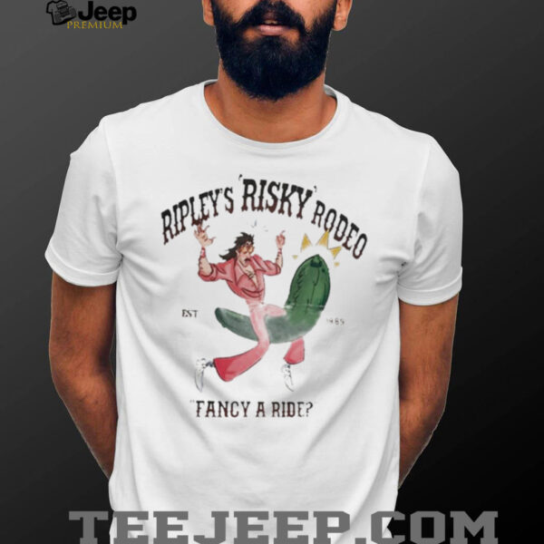 Official Ripley’s Risky Rodeo Fancy A Ride 1969 Shirt