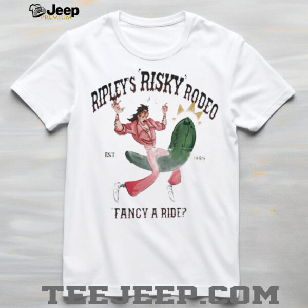 Official Ripley’s Risky Rodeo Fancy A Ride 1969 Shirt
