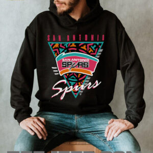Official San Antonio Spurs Mitchell & Ness Worldwide Collection Tri Logo 2025 Hoodie