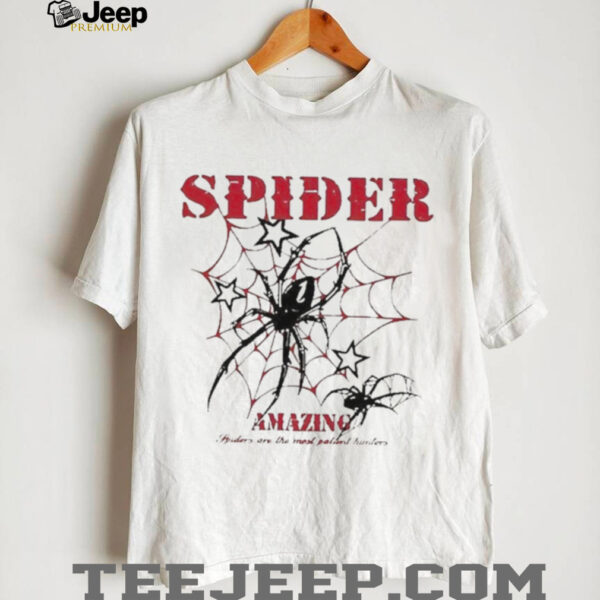 Official Spider Amazing Spider Are The Most Patient Hunters Shirt