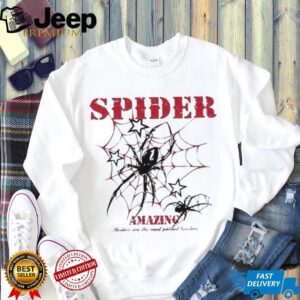 Official Spider Amazing Spider Are The Most Patient Hunters Shirt