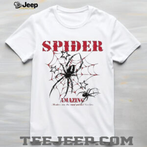 Official Spider Amazing Spider Are The Most Patient Hunters Shirt