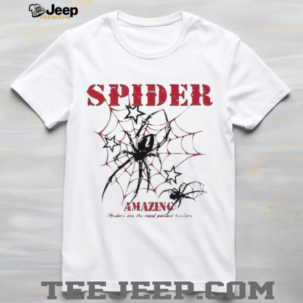 Official Spider Amazing Spider Are The Most Patient Hunters Shirt