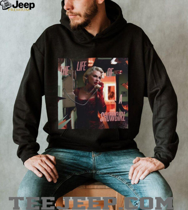 Official Taylor The Life Of A Showgirl Dressing Room Rehearsal Version Cover Art Shirt
