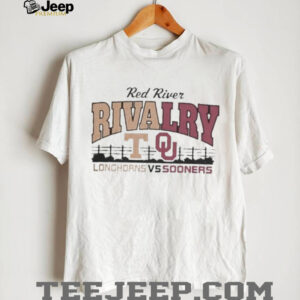 Official Texas Longhorns vs Oklahoma Sooners Red River Rivalry 2025 Tee Shirt