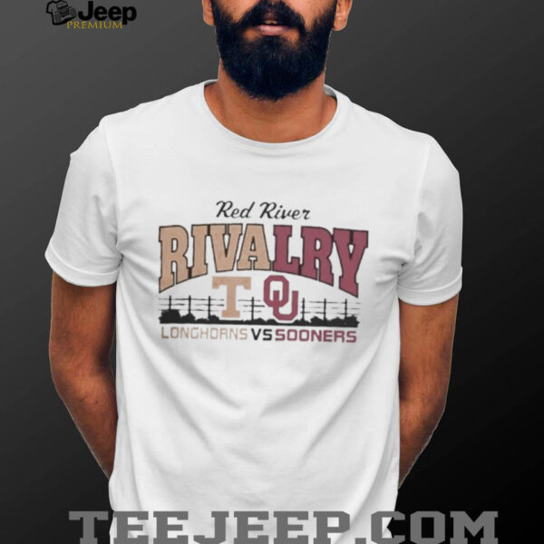 Official Texas Longhorns vs Oklahoma Sooners Red River Rivalry 2025 Tee Shirt