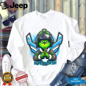 Official The Grinch Fight For The Sky Merry Christmas Shirt