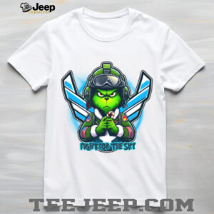 Official The Grinch Fight For The Sky Merry Christmas Shirt