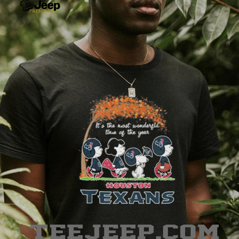 Peanuts Houston Texans Christmas Shirt
