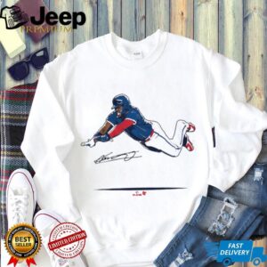 Official Vladimir Guerrero Jr Super Vlad Flying Slide Toronto Blue Jays MLB Signature t shirt