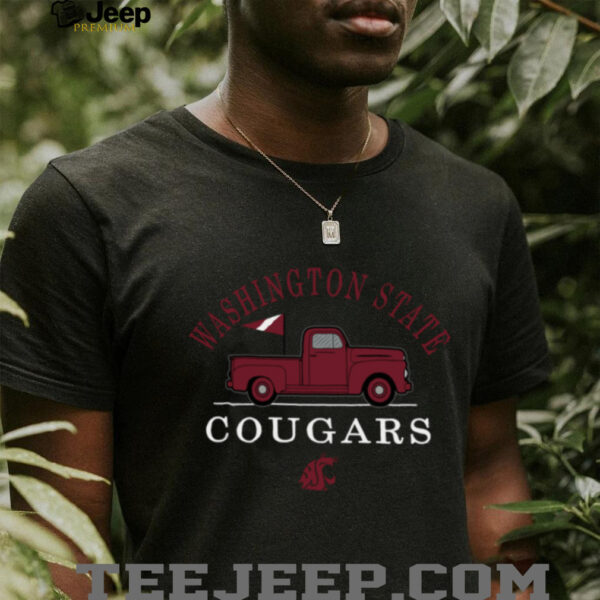 Official Washington State Cougars ComfortWash Truck 2025 Hoodie
