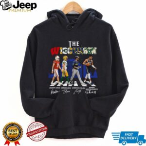 Official Wisconsin Sports Teams Locke Love Yelich Antetokounmpo Cross The Stress Signature Hoodie