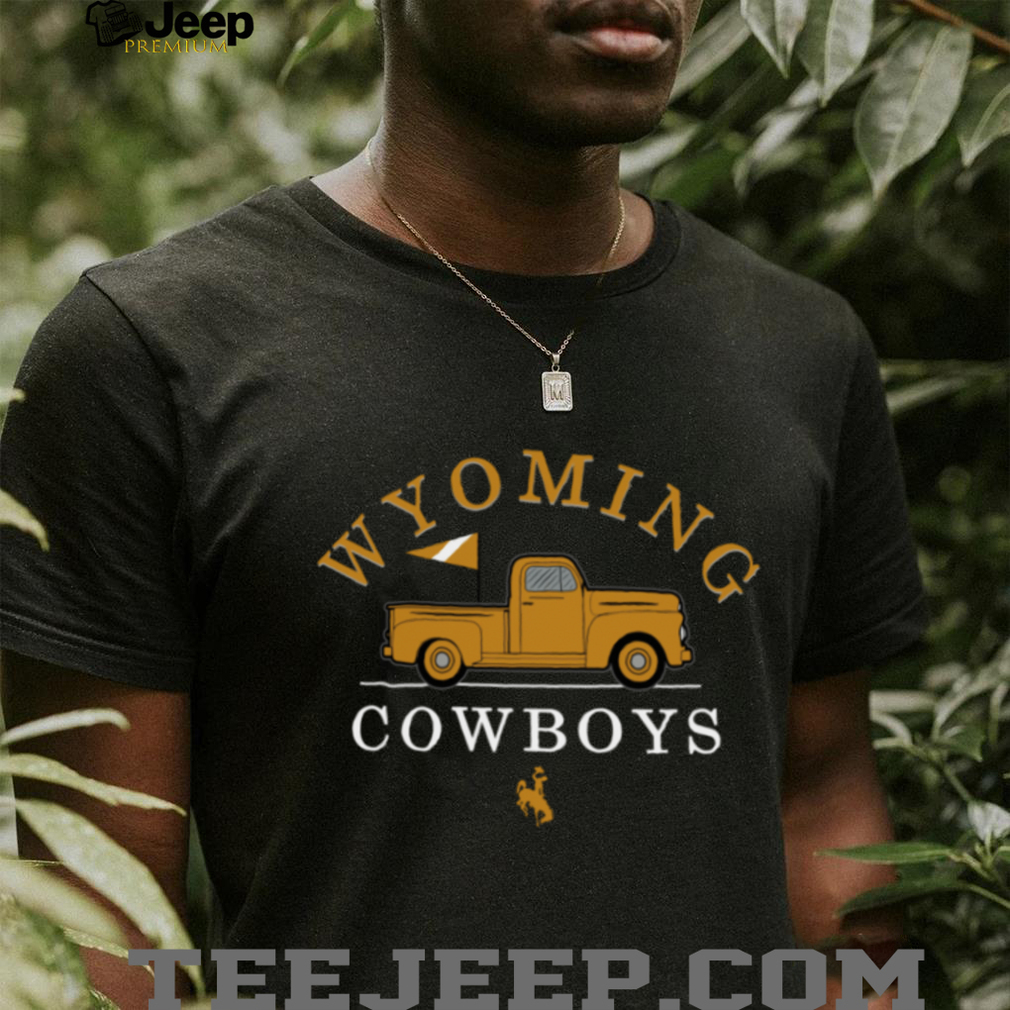 Official Wyoming Cowboys ComfortWash Truck 2025 Hoodie Official Wyoming Cowboys ComfortWash Truck 2025 Hoodie