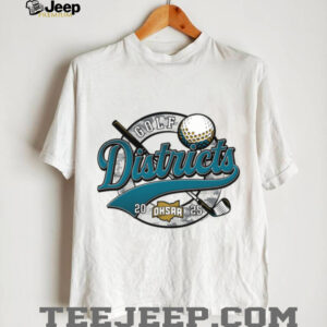 Ohio High School Golf Districts 2025 OHSAA Shirt