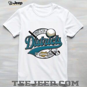 Ohio High School Golf Districts 2025 OHSAA Shirt