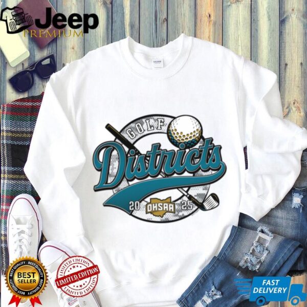 Ohio High School Golf Districts 2025 OHSAA Shirt