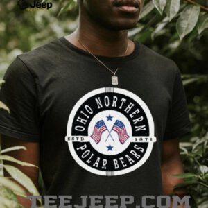 Ohio Northern Polar Bears ComfortWash Flag Shirt