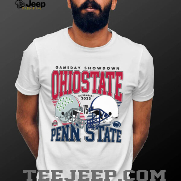 Ohio State Buckeyes Football vs Penn State Nittany Lions T Shirt College Football Game Day Merch