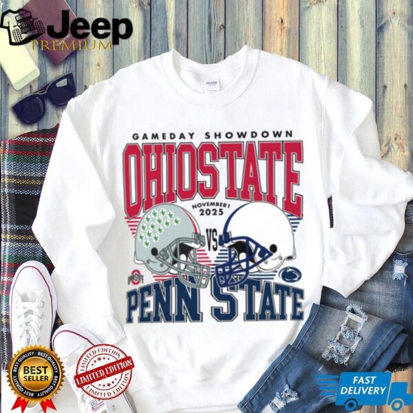 Ohio State Buckeyes Football vs Penn State Nittany Lions T Shirt College Football Game Day Merch