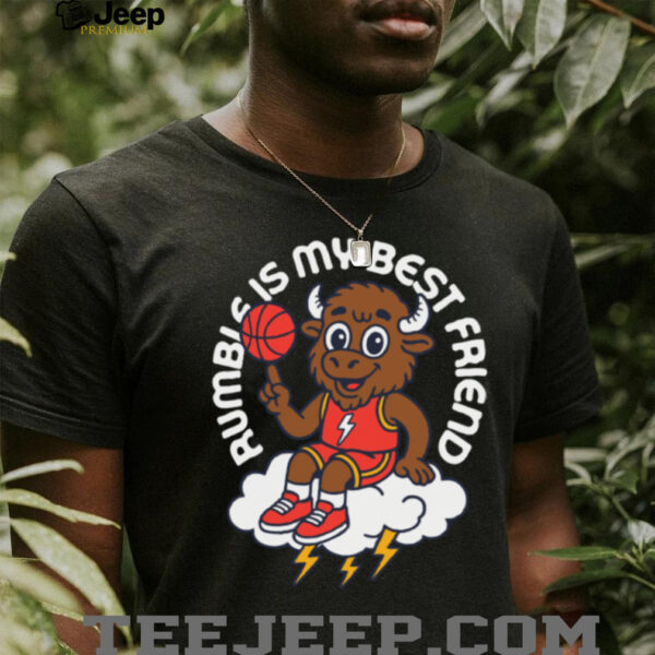 Oklahoma City Thunder Rumble Sitting On Cloud Basketball Shirt