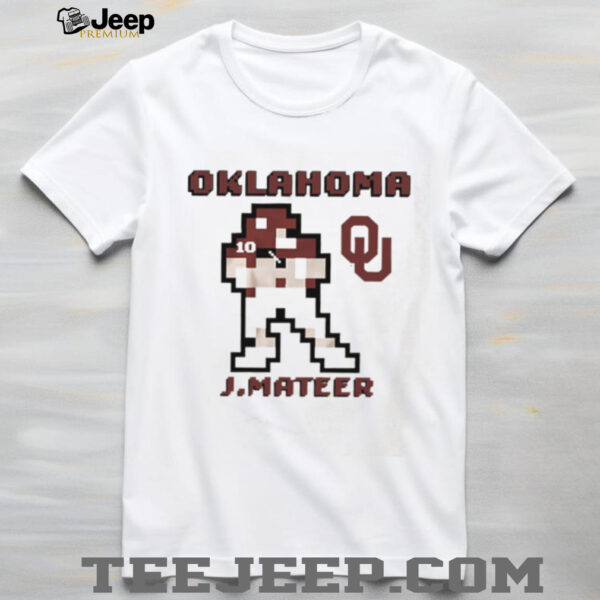 Oklahoma Sooners football John Mateer Retro Baller shirt