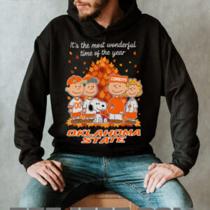Oklahoma State Cowboys X Peanuts It’S The Most Wonderful Time Of The Year The Fall Shirt