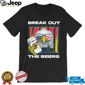 Old Row Shop Break Out The Beers Patriotic Shirt