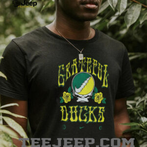 Oregon Ducks Grateful Ducks Nike roses shirt