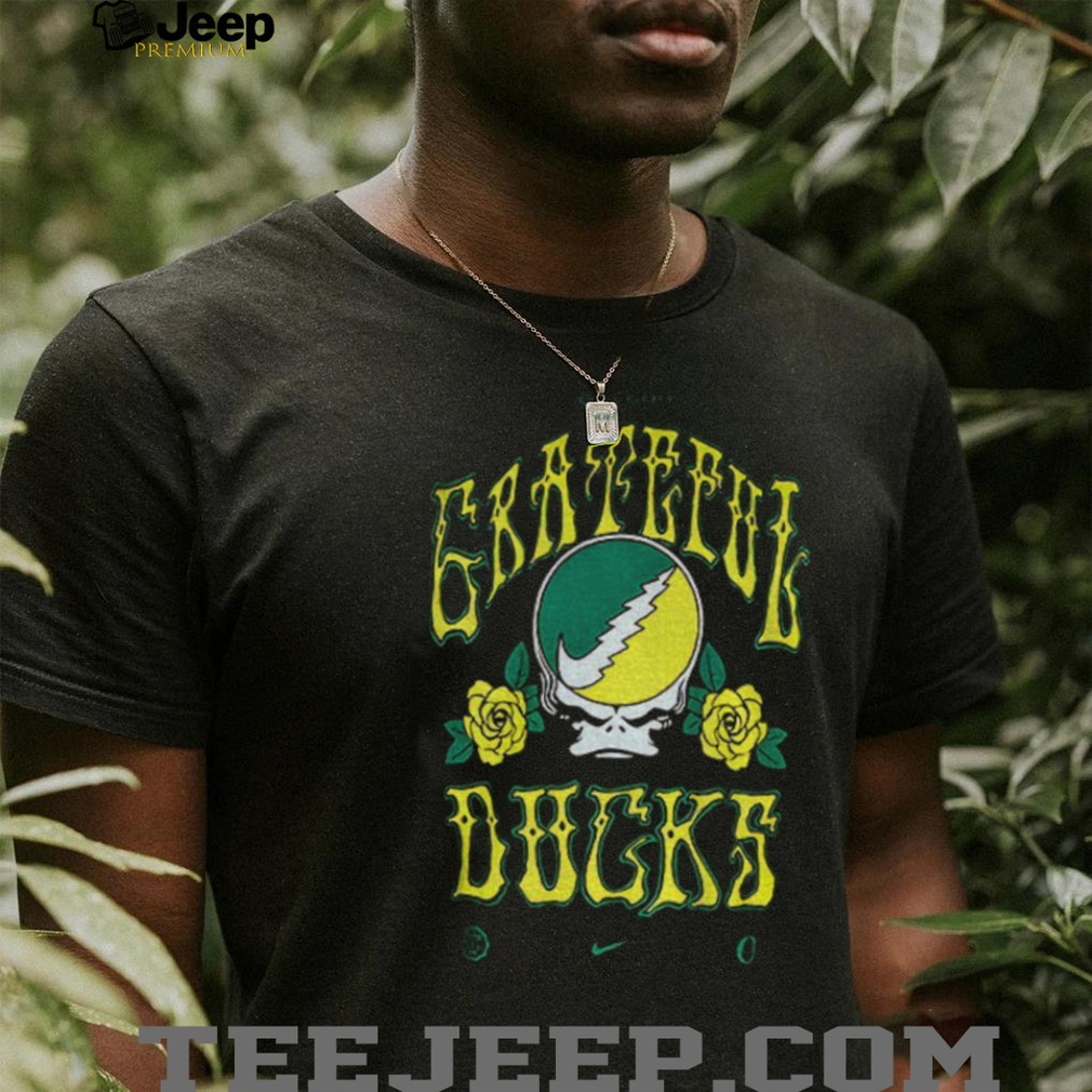 Oregon Ducks Grateful Ducks Nike roses shirt Oregon Ducks Grateful Ducks Nike roses shirt