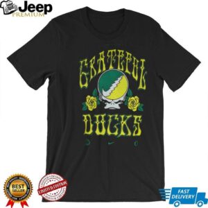 Oregon Ducks Grateful Ducks Nike roses shirt