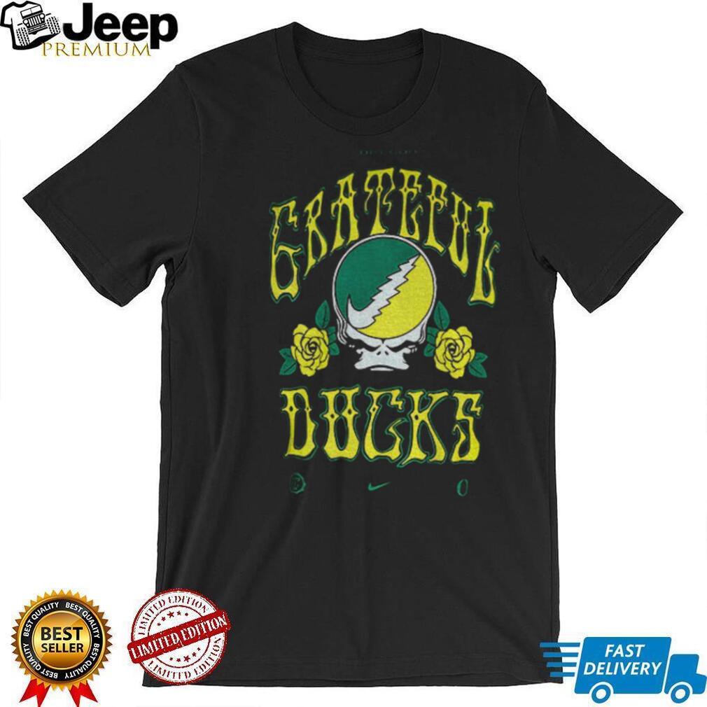 Oregon Ducks Grateful Ducks Nike roses shirt Oregon Ducks Grateful Ducks Nike roses shirt