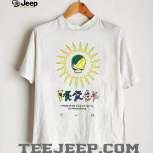 Oregon Ducks Nike Grateful Ducks Dancing Bears a friends of the Ducks is a friend of mine shirt
