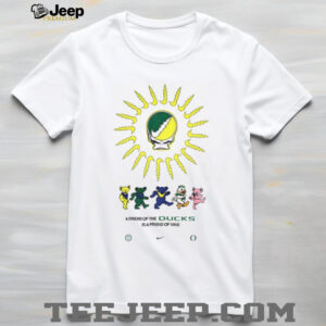 Oregon Ducks Nike Grateful Ducks Dancing Bears a friends of the Ducks is a friend of mine shirt