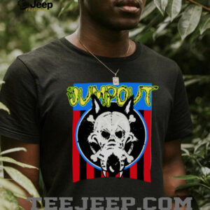 OsamaSon Merch Store OsamaSon 25 Jumpout Dog EU White Tour T Shirt