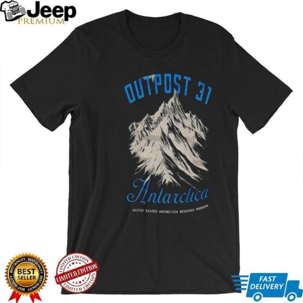 Outpost 31 Antarctica Graphic 80s Horror Movie Thing Shirt
