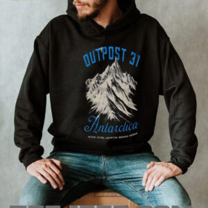 Outpost 31 Antarctica Graphic 80s Horror Movie Thing Shirt