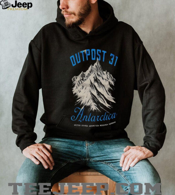 Outpost 31 Antarctica Graphic 80s Horror Movie Thing Shirt