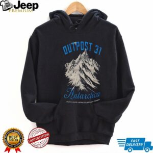 Outpost 31 Antarctica Graphic 80s Horror Movie Thing Shirt