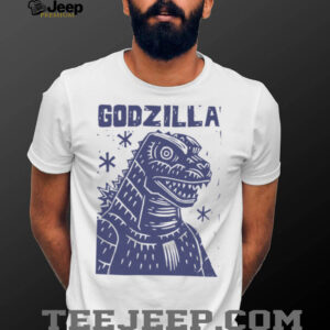 Pabst Blue Ribbon Merch Godzilla Portrait Shirt