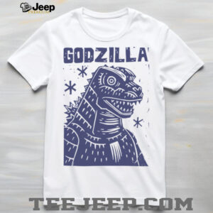 Pabst Blue Ribbon Merch Godzilla Portrait Shirt