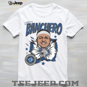 Paolo Banchero Orlando Magic Caricature Basketball T Shirt