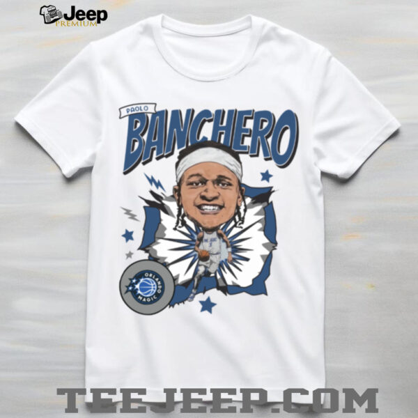 Paolo Banchero Orlando Magic Caricature Basketball T Shirt