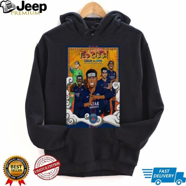 Paris Saint Germain Oct 5th 2025 Kage Bunshin No Jutsu Poster Shirt