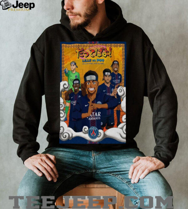 Paris Saint Germain Oct 5th 2025 Kage Bunshin No Jutsu Poster Shirt