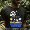 Peanuts Delaware Blue Hens Winter It’s The Most Wonderful Time Of The Year T Shirt