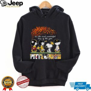 Peanuts Pittsburgh Sports T Shirt It’s the Most Wonderful Time of the Year