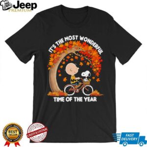Peanuts Snoopy It’s The Most Wonderful Time Of The Year Fall 2025 Shirt